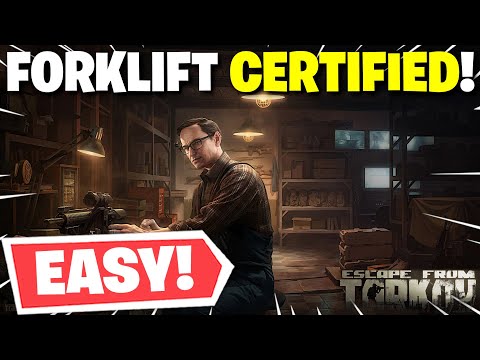 Escape From Tarkov PVE - Forklift Certified Mechanic Task GUIDE! - New Patch 0.15 Factory Task!