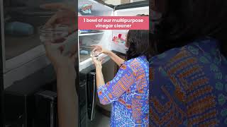 Cleaning Hack for fridge using SOVI Multi Purpose Cleaner #ecofriendlyproduct  #cleaningcommunity