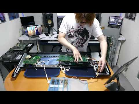 YAMAHA SY77修理＆改造②組み立て