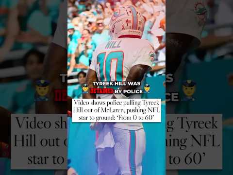 Tyreek Hill Detained By Police Before The Dolphins Game 🚨