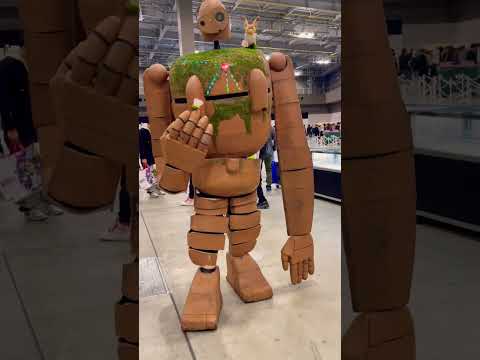 Castle In The Sky Robot cosplay#video#anime#trendingshorts#videos#studioghibli#gaming#animation