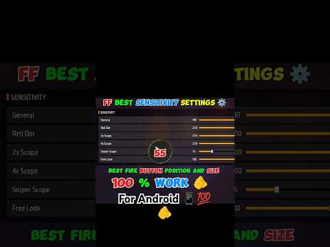 Raistar Secret Sensitivity Settings ⚙️ FF Headshot settings 2024 💯#freefire  #shorts #raistar