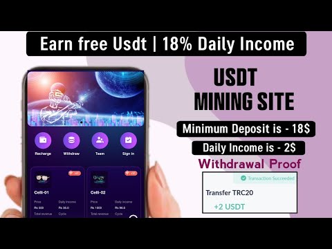 How to earn online money | New launch usdt investment project | Real usdt investment project 2024