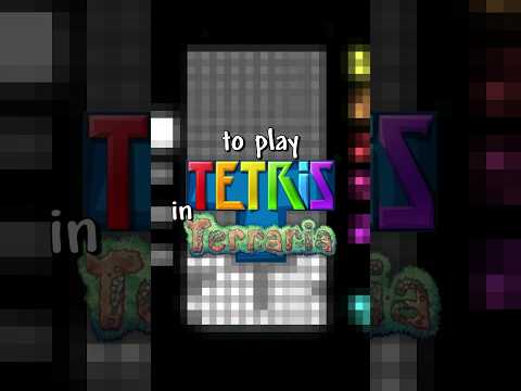 You Can Play TETRIS in Terraria