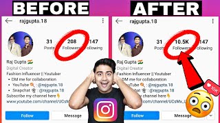 INSTAGRAM par followers Kaise Badhaye 2024 (HINDI) | How To Increase Followers On Instagram? 🔥🔥