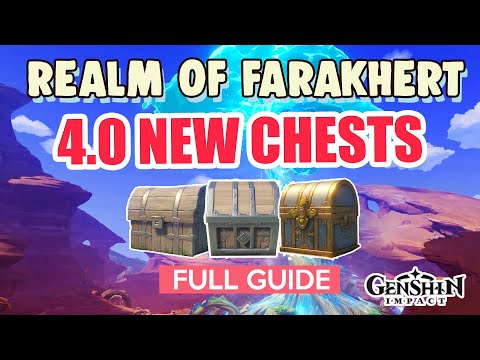 NEW 4.0 CHESTS ADDED - Realm of Farakhert Sumeru | Genshin Impact