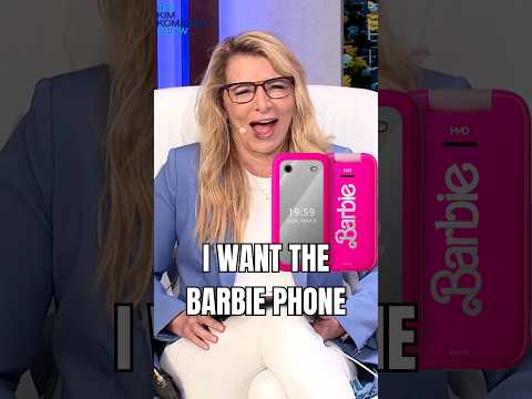 I want the new Barbie phone!