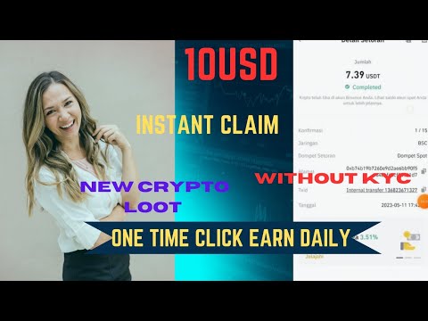 New Crypto loot Today| Instant Withdrawl| Unlimited $10 InstantNew airdrop #cryptoloot