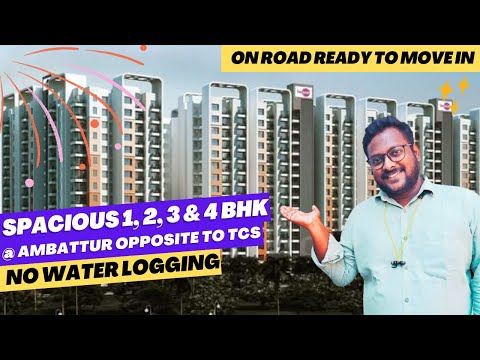 🏡 Ready to Move In ON ROAD Property at Ambattur | Lake Dugar Apartments | Property Review | Tour 🚗