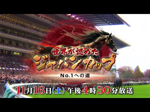 これを見れば、ジャパンカップが100倍楽しくなる！『世界が認めたジャパンカップ No.1への道』テレビ東京 11月16日（土）午後4時30分〜放送