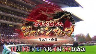 これを見れば、ジャパンカップが100倍楽しくなる！『世界が認めたジャパンカップ No.1への道』テレビ東京 11月16日（土）午後4時30分〜放送