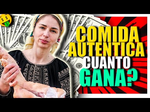 🤑 COMIDA AUTENTICA CUANTO DINERO GANA EN YOUTUBE | cuanto GANA un CANAL de #cocina