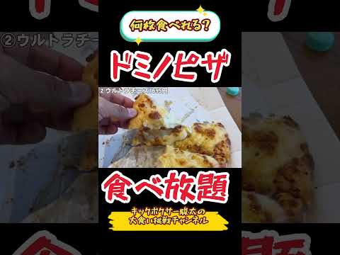 ドミノピザ食べ放題で何枚食べれる？