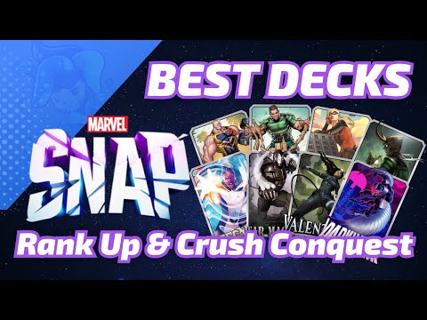 Rank Up to Infinite & Crush Infinite Conquest with these BEST DECKS for Marvel SNAP - May 3rd, 2024