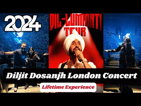 Diljit Dosanjh London Concert 2024 | Lifetime Experience | Indian Vlogs In UK