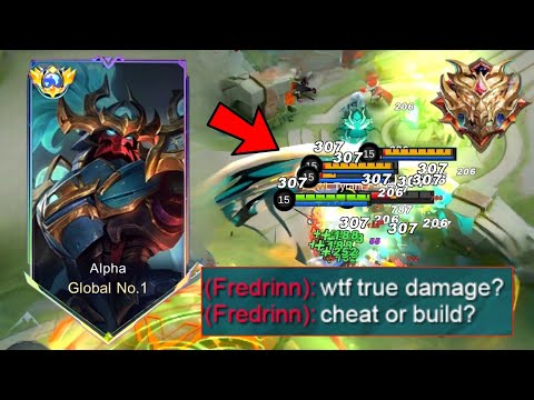 ALPHA SUPER TRUE DAMAGE IN IMMORTAL RANKED GAME 😱