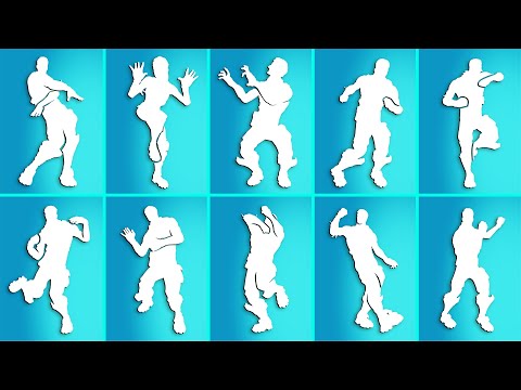 Most GOATED Fortnite Dances & Emotes! (Orange Justice, Scenario, Billy Bounce, Bring It Around)