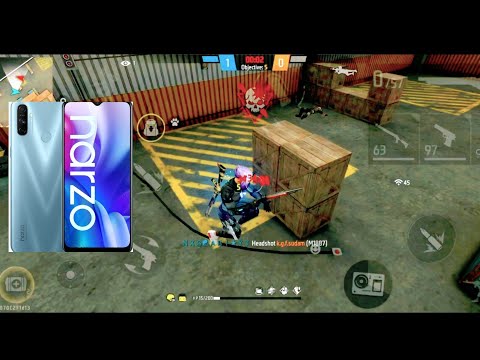 SECRET SETTING 😱 REALME NARZO 20A📲 SETTINGS ⚙️ HUD + SENSI  [FREE FIRE HIGHLIGHTS] 😍