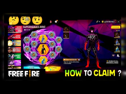 How To Claim ? Free Fire New Superhero Bundles 🤔| SUPERHEROES RING EVENT FREE FIRE 🔥| FREE FIRE |