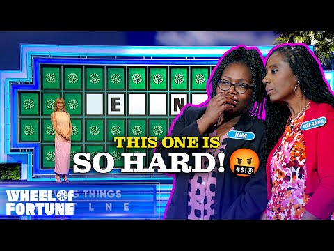 Kim and Yolanda's Bonus Round! | S42 | Wheel of Fortune