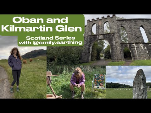 Oban and Kilmartin Glen | Highland coos, ancient stones, castle, woodworking | Scotland Series