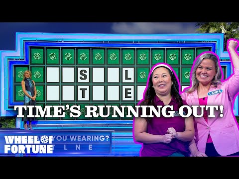 Hanna and Laura's Bonus Round | S42 | Wheel of Fortune