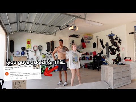 complete garage declutter and organization! you guys asked for this..