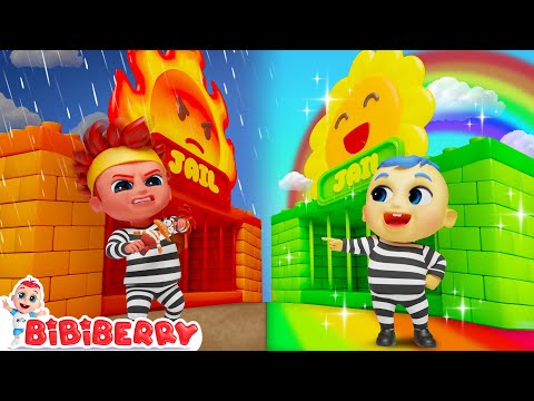 Feeling And Emotions Song - Jozzy Locked In Emotions Prison For 24 Hours - Bibiberry Nursery Rhymes