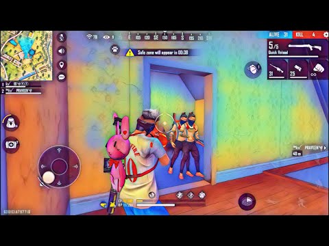 Best AWM and M82B OverPower Gamplay Garena Free Fire Highlight IPL 2021- SRH vs KKR