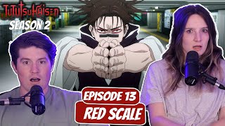 CHOSO VS YUJI! | Jujutsu Kaisen Season 2 Married Reaction | Ep 2x13, "Red Scale"