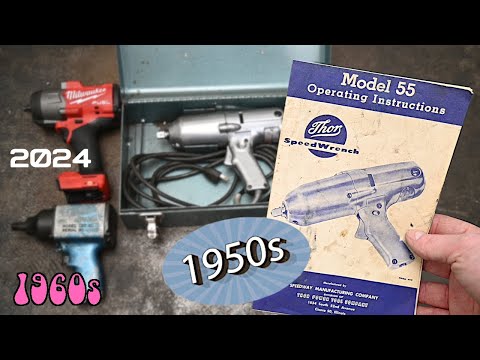 Cold War Era Power Tools vs 1990's vs Today