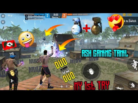 FREE FIRE||😱ONLY GLOOWALL+GRANATE MATCHASH GAMING TAMIL 👿