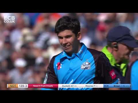 Notts vs Worcestershire Dramatic Semi Final | cricket videos | T20 Blast | Vitality Blast T20