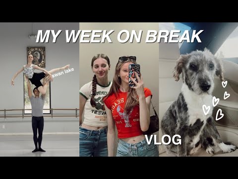 What I Do On A Week Off | dancing, shopping, friends, more!