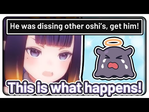 Ina shows Chat what happens when they're rude! 【Hololive EN】