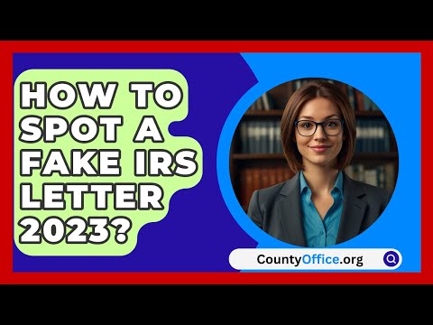 How To Spot A Fake IRS Letter 2023? - CountyOffice.org