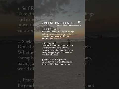 3 Key Steps to Healing