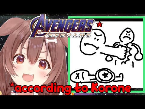 So Korone Got Sponsored By Marvel Studios [Hololive]