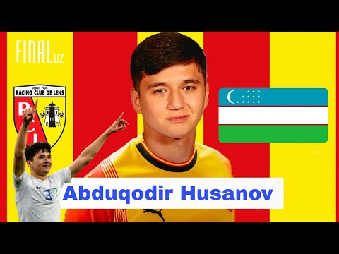 Abduqodir Husanov 2024 Uzbekistan team  Liga1 rclens club