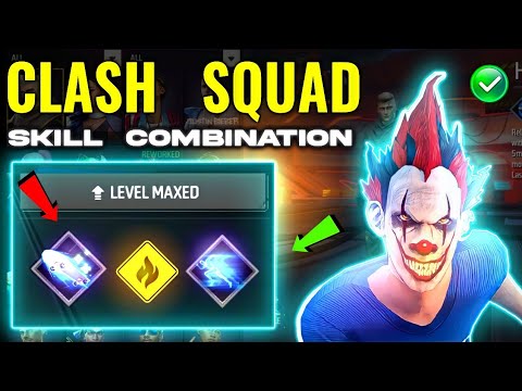 CS rank Skill Combination In Free Fire | Best Character Combination in Free Fire