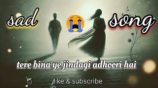 Sad Song Hindi -Tere Bina ||💔Heartbreaking Sad Song||Emotional Sad Song (Arijit Singh)||#lofi #music