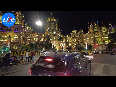 South Mumbai Night Riding Tour 4K