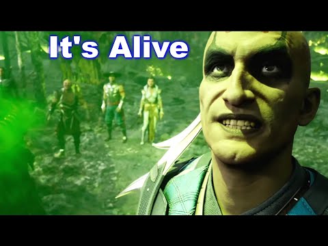 MK1 Quan Chi & Ermac Boss Fight - Mortal Kombat 1