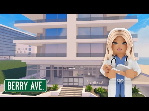 Day in the Life of a Medical Student & Teen Mom | Roblox Berry Avenue Roleplay