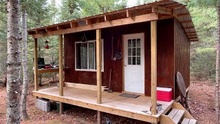 3 years at the Off Grid cabin in the woods