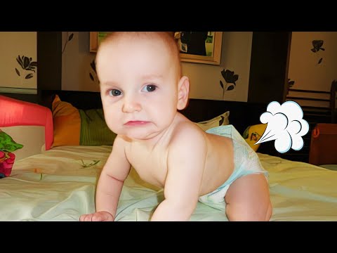 Can't Stop Laughing With Babies Fart Moments - Funny Baby Videos