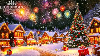 BEAUTIFUL CHRISTMAS MUSIC 2025: Beautiful Snowy Christmas Ambience🎄Christmas Night Songs