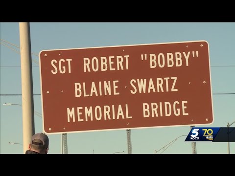 Oklahoma deputy killed in the line of duty honored with bridge dedication