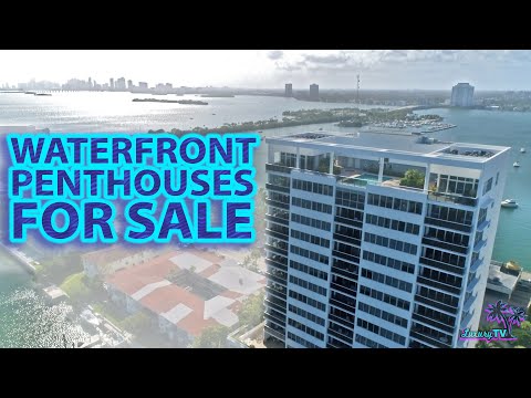 New Luxury Waterfront Penthouses in Miami + Clearwater