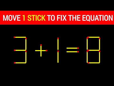 If you are GENIUS solve this || Matchstick puzzle || Ep : 61